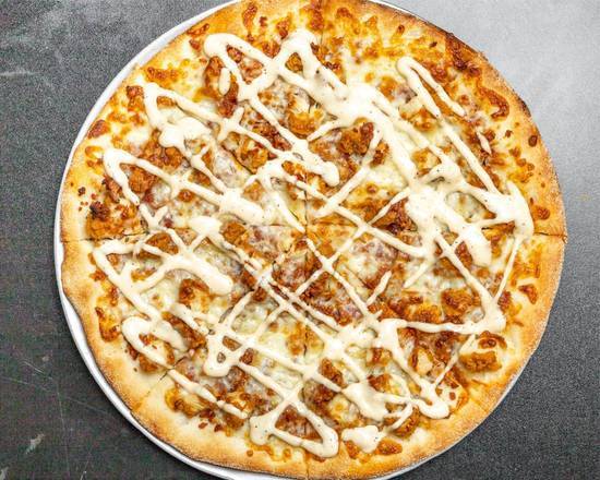 Bacon Chicken Ranch Pizza