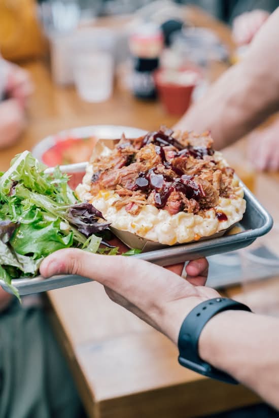 Pulled Pork Mac and Cheese