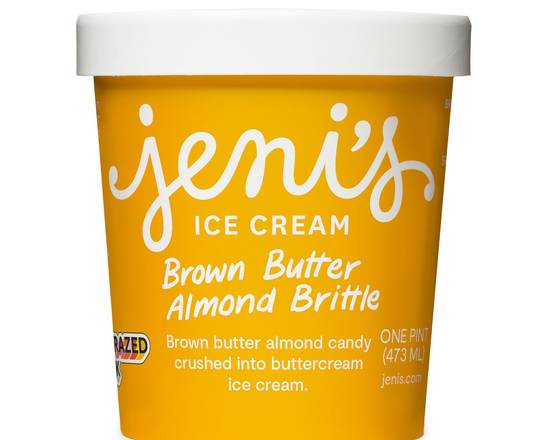 Brown Butter Almond Brittle Pint