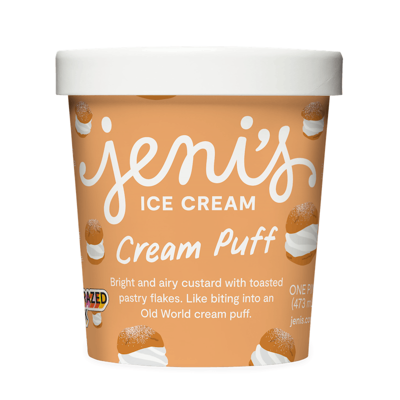 Cream Puff Ice Cream Pint