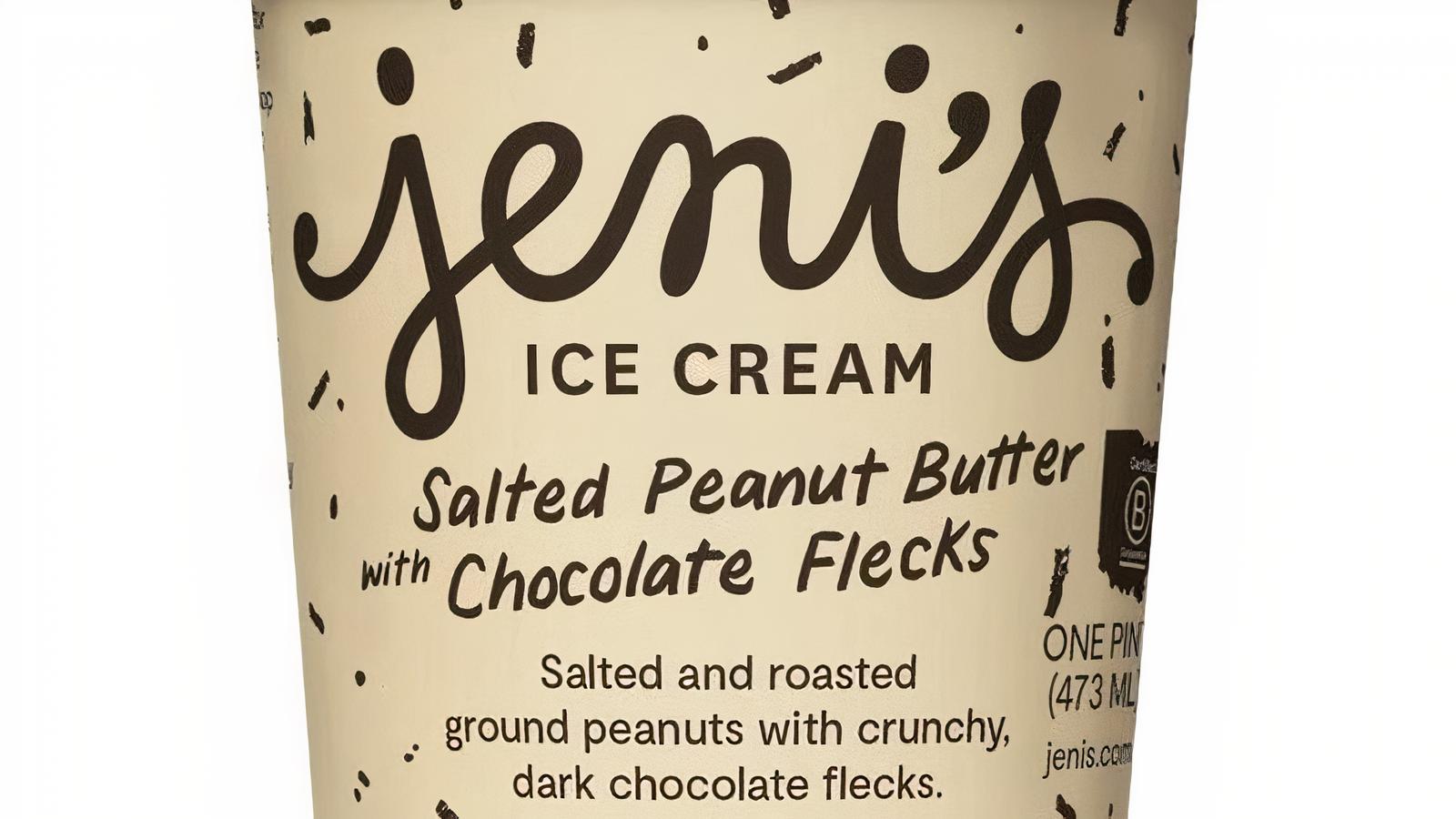 Salted Peanut Butter with Chocolate Flecks Ice Cream Pint