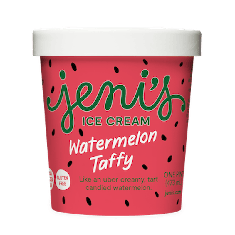 Watermelon Taffy Ice Cream Pint