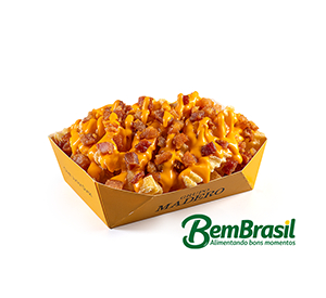 Batatas Fritas Com Cheddar E Bacon G