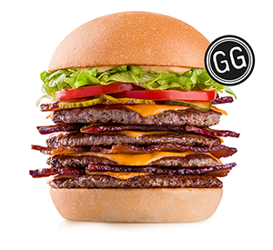 X-salada and Bacon G G