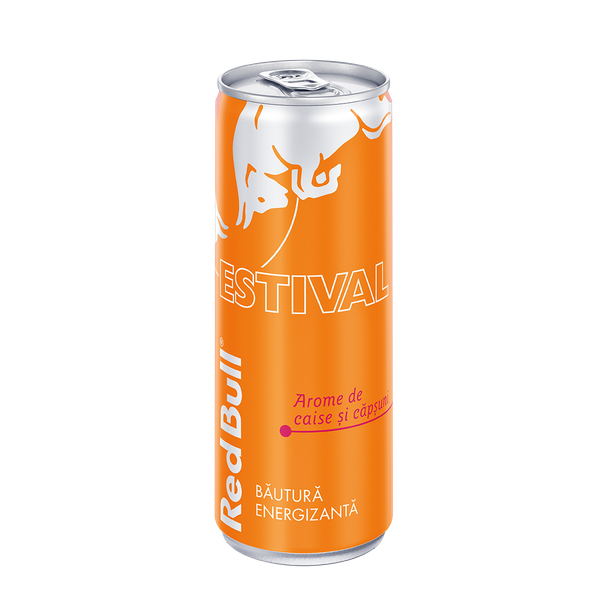 Red Bull caise si capsuni