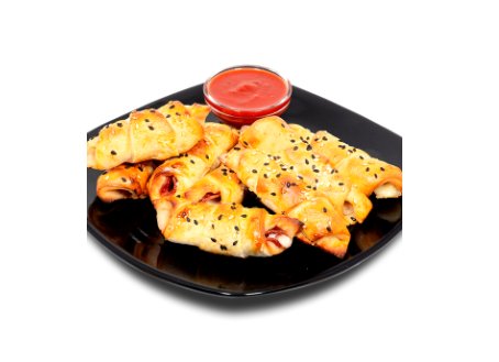 Snack rolls porumb and mozzarella