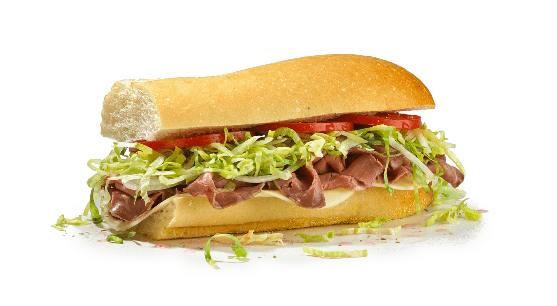 #6 Famous Roast Beef and Provolone