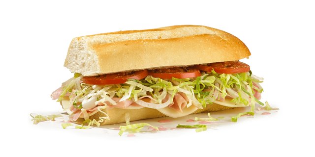 Ham and Provolone Sub