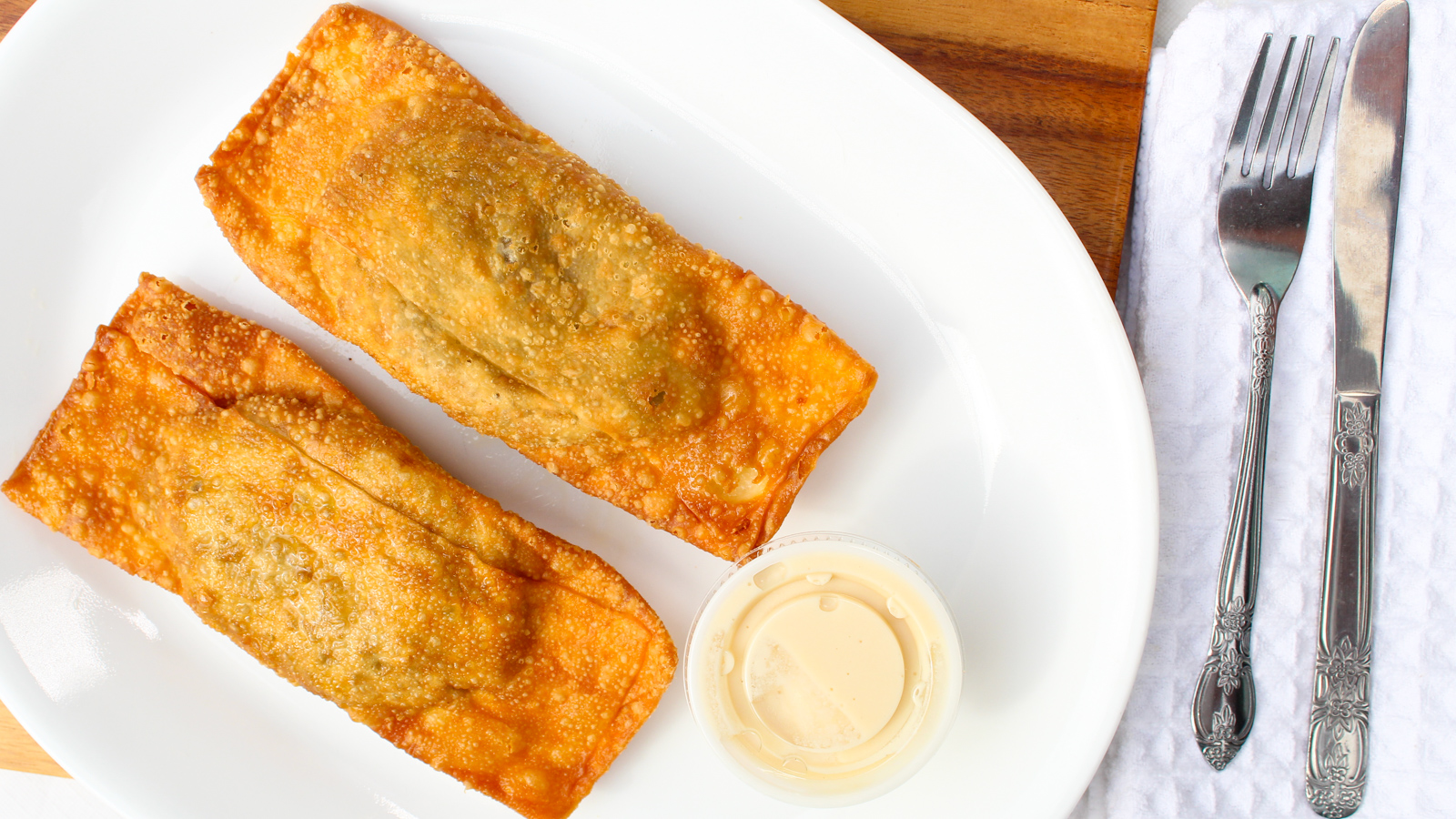 2 Donair Egg Rolls