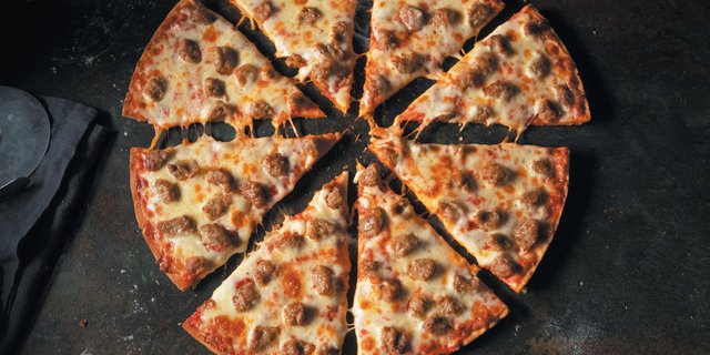 Build Your Own Large Thin Crust Pizza