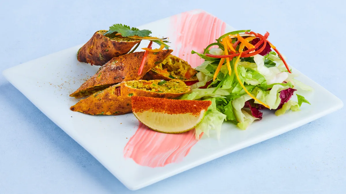 15. Veg Seekh Kebab