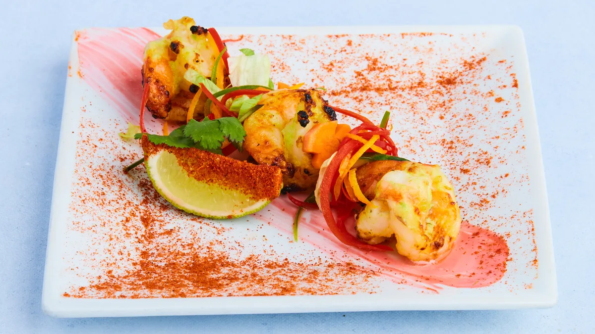 16. Garlic Prawns