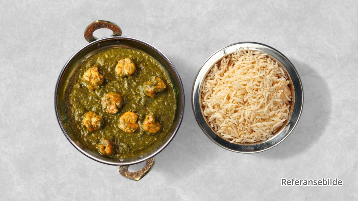 63. King Prawns Palak