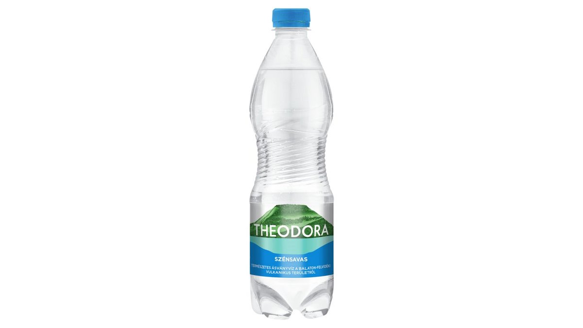 Theodora sparkling natural mineral water 0.5 l