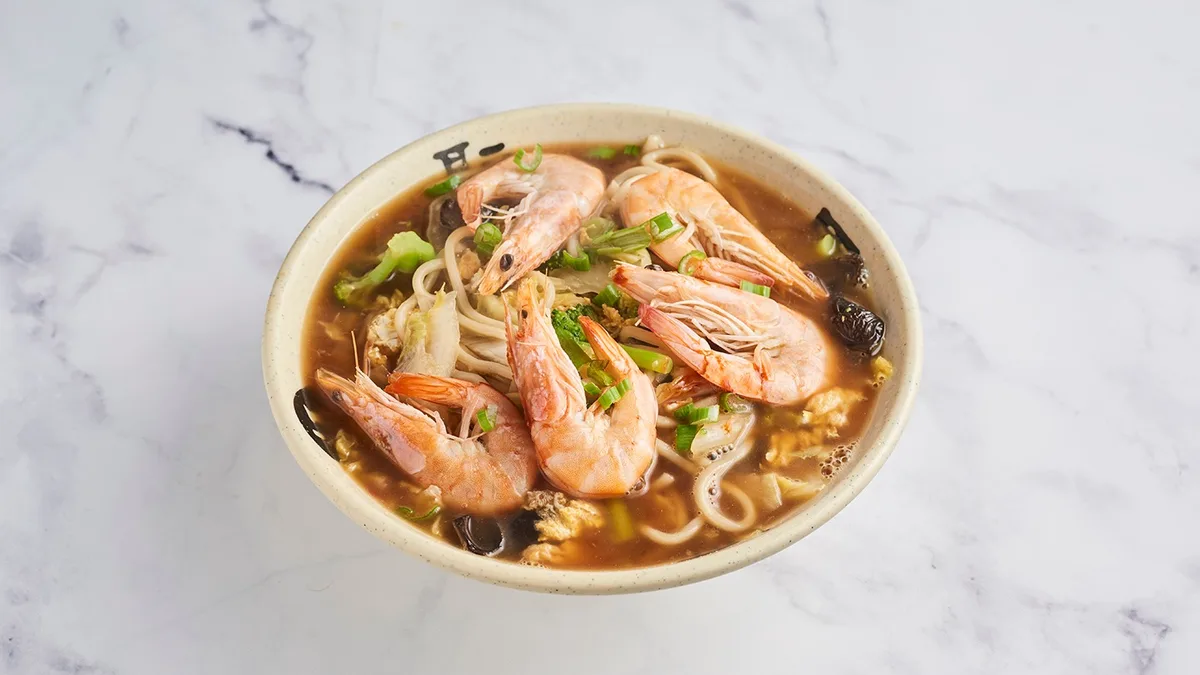Ramen levesek rákkal (csípős / nem csípős)