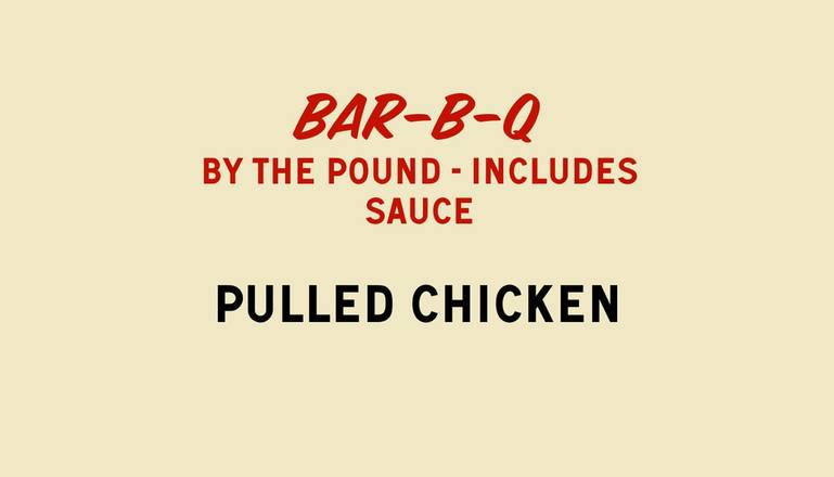 Pulled Chicken