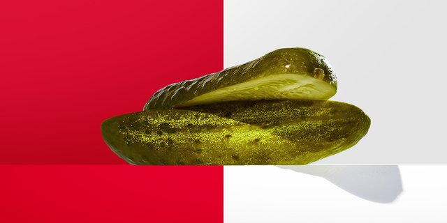 Halved Pickle