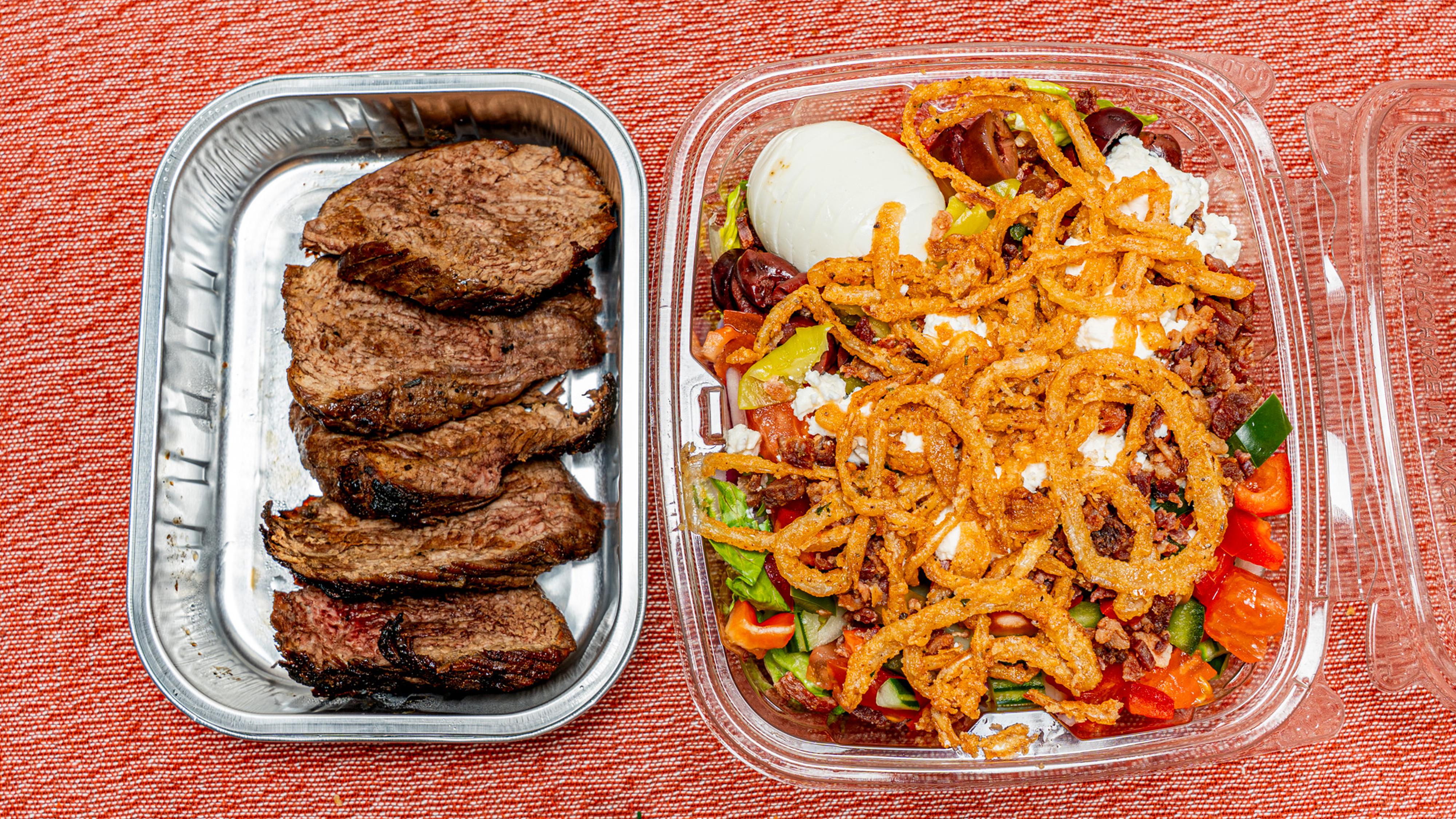 Chopped Steak Salad