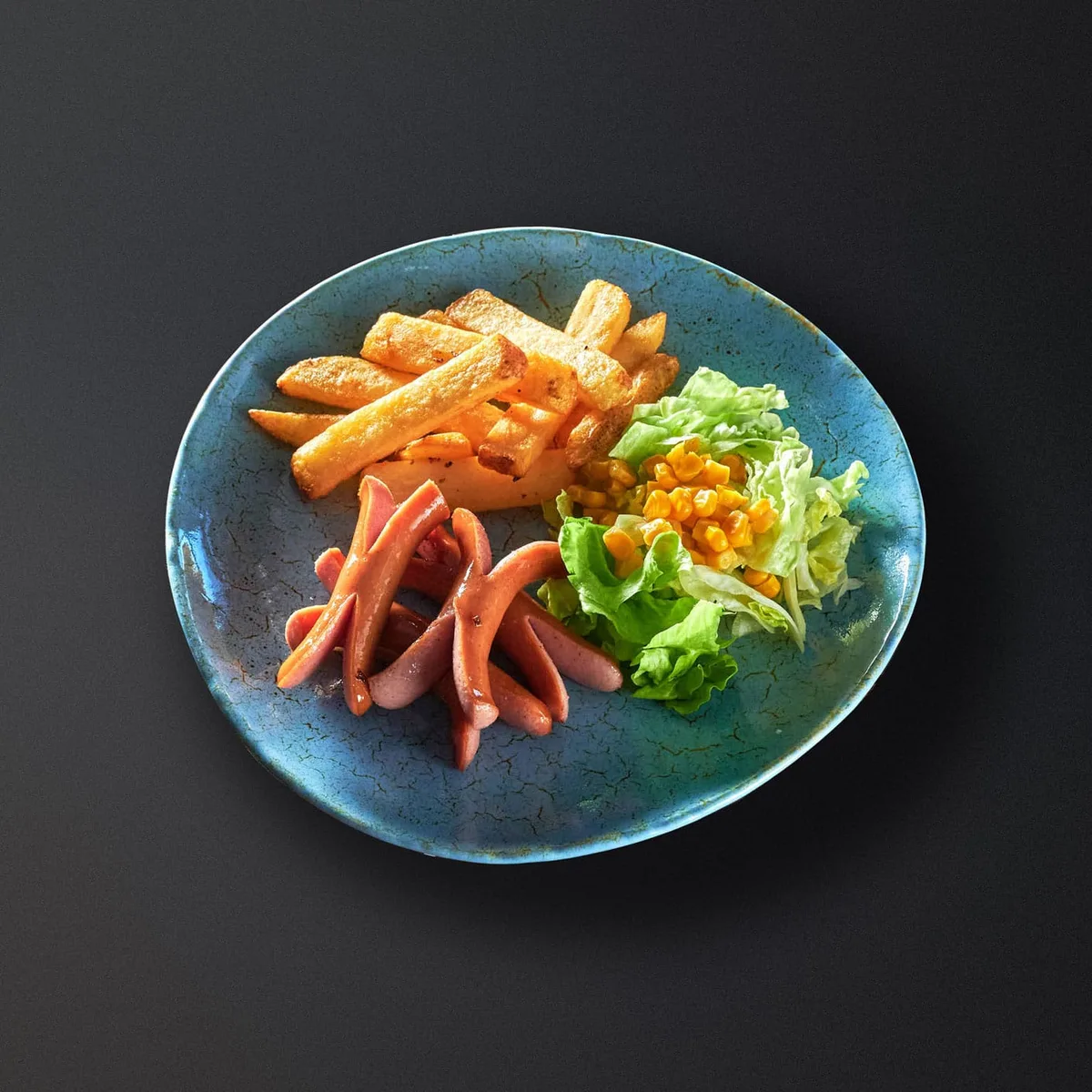 Pølser m/ Pommes Frites
