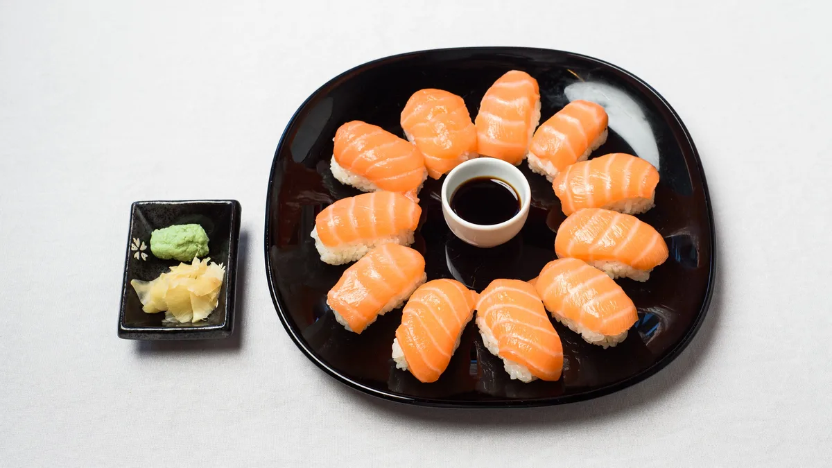 Lohi sushi (12kpl)