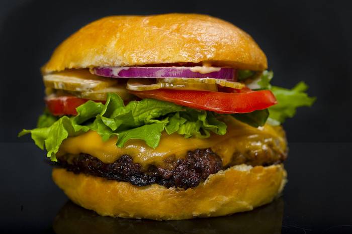 Nacho Cheese Burger