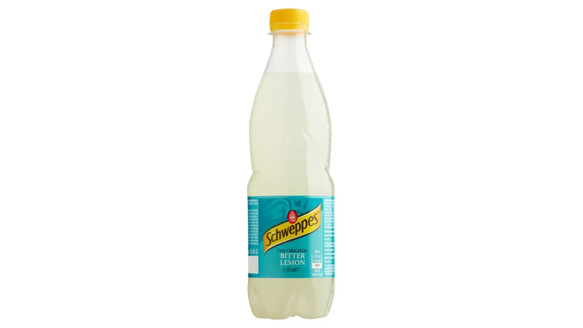Schweppes Bitter Lemon citromízű szénsavas üdítőital cukorral és édesítőszerekkel 0,5 l