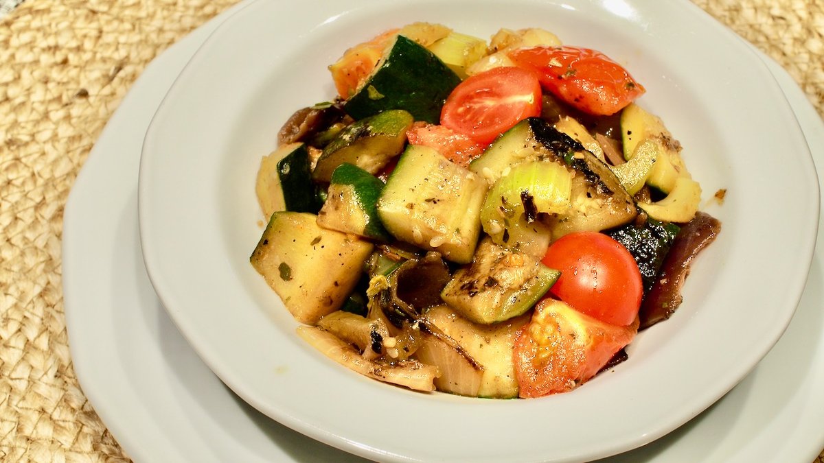 Sült zöldségek vegyesen