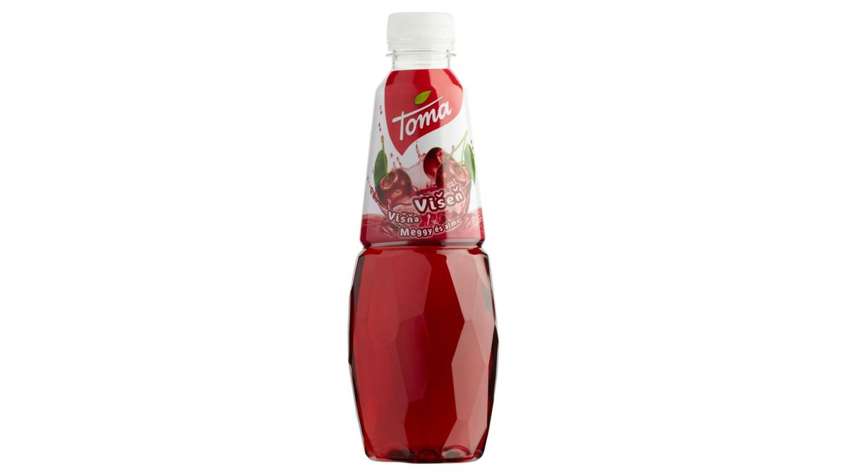 Toma meggy és alma vegyes gyümölcsital meggy és alma ízesítéssel 0,5 l