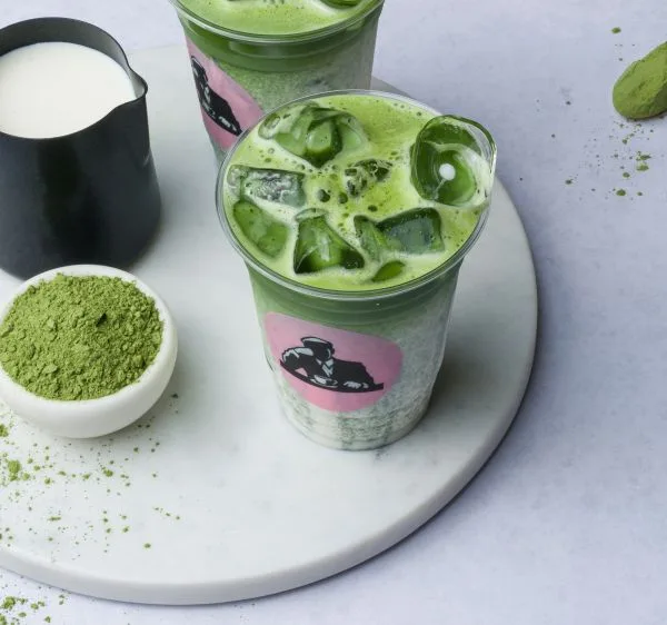 Iced Matcha Oat Latte 16oz