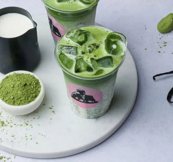 Iced Vanilla Matcha Oat Latte 16oz