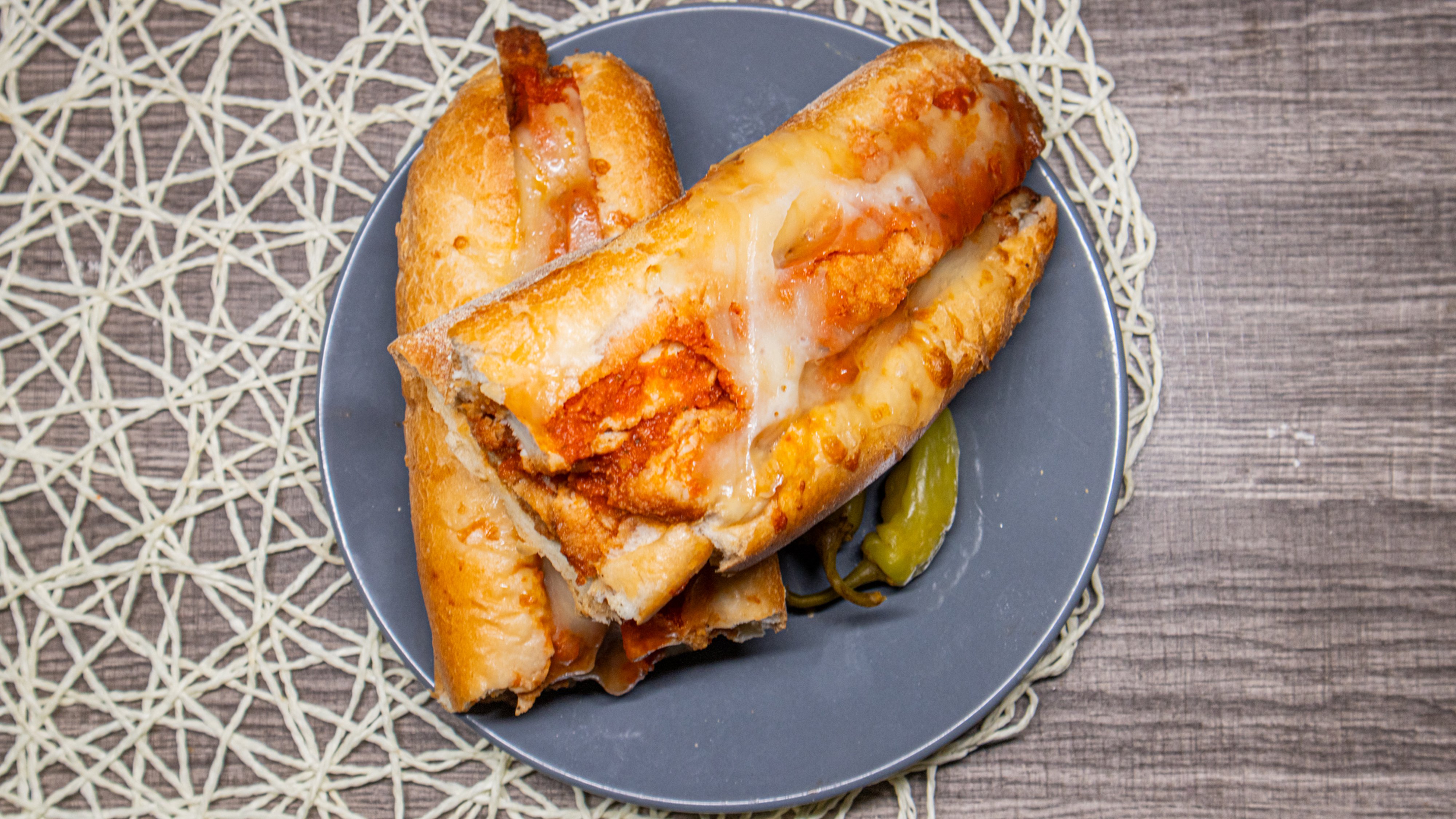 Chicken Parmigiana Hot Sub