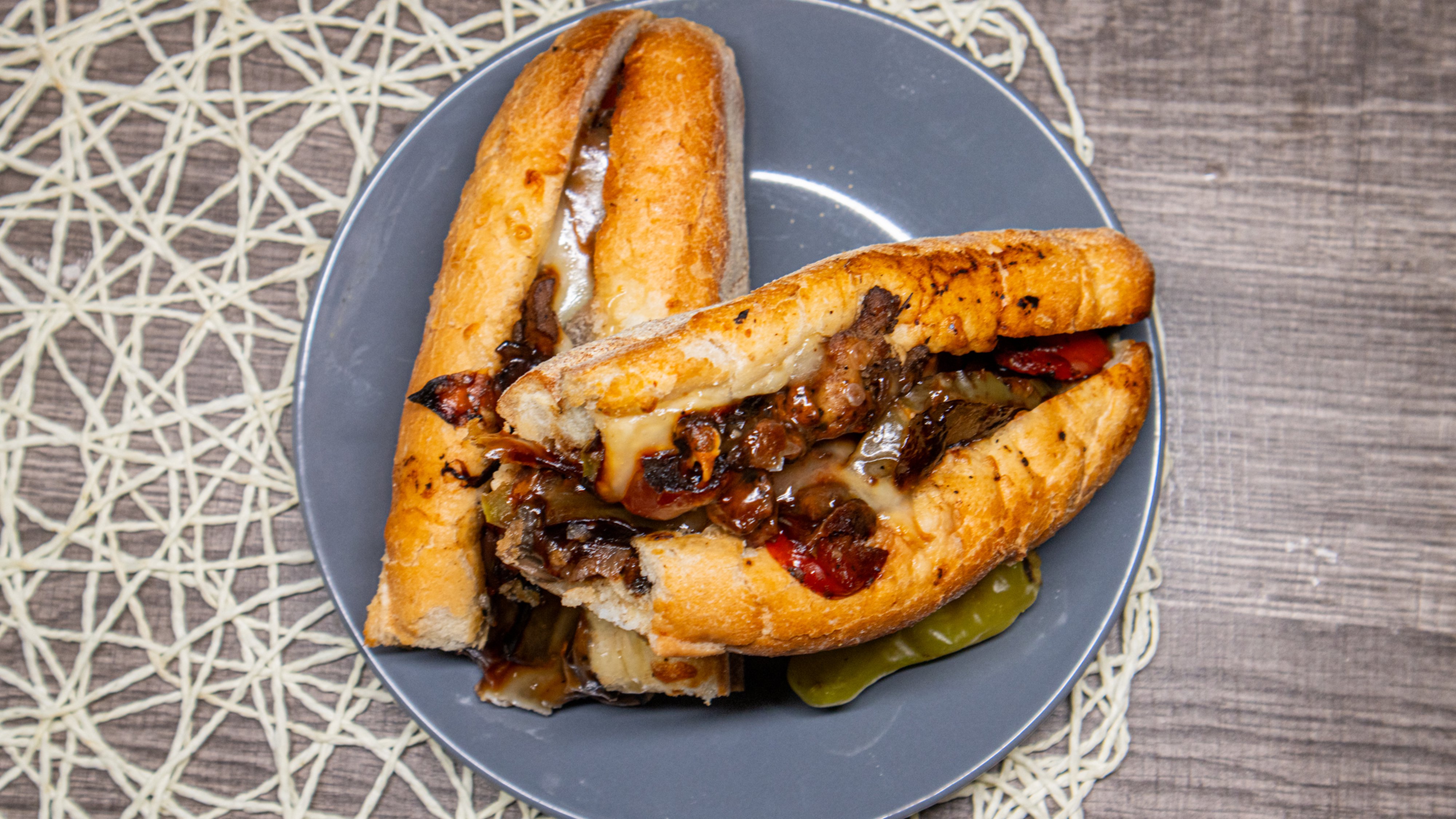 Philadelphia Cheese Steak Hot Sub