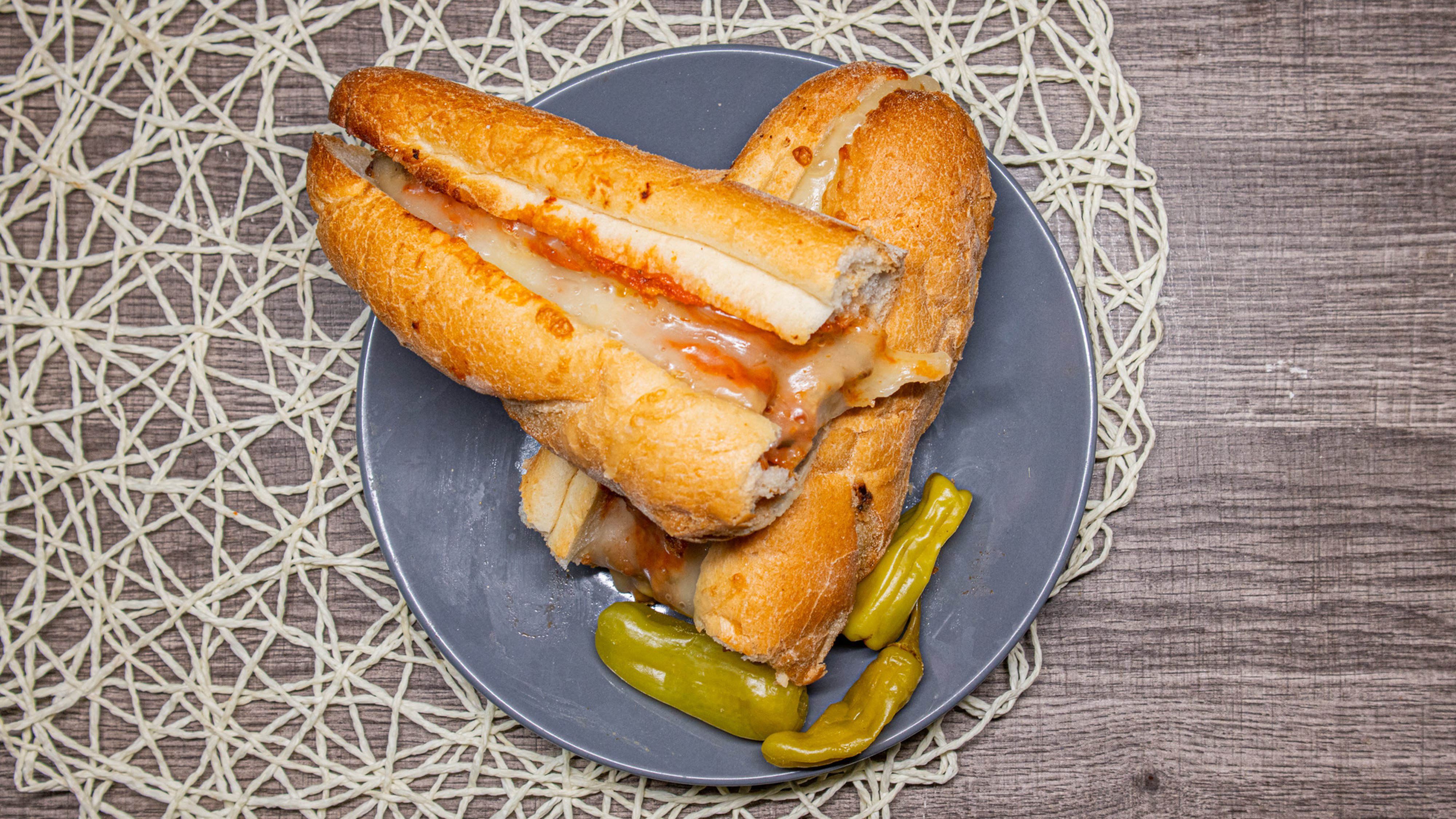 Sausage Parmigiana Hot Sub