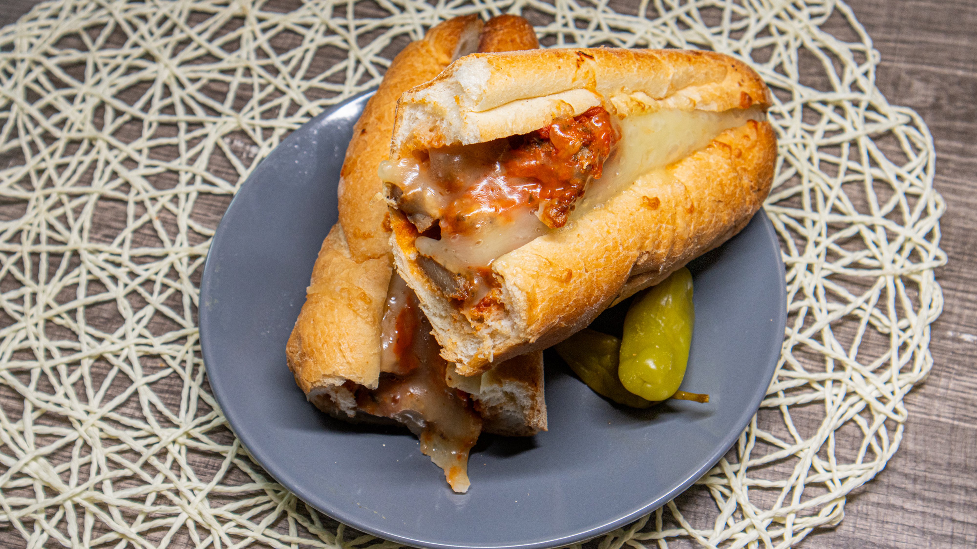 Veal Parmigiana Hot Sub