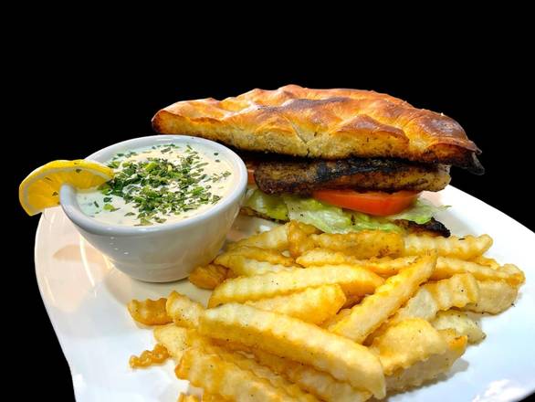 Focaccia Fish Sandwich