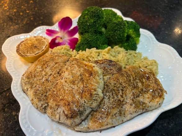 Grilled Chicken and Rice Gluten Free