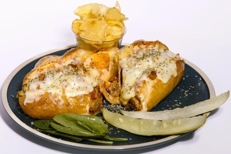 Meatball Parmigiana Sub