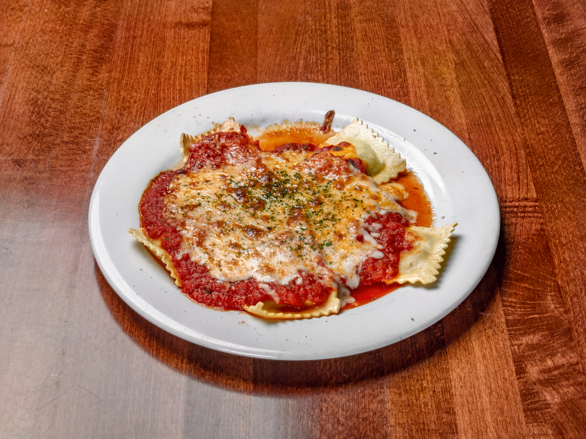 Baked Beef Ravioli