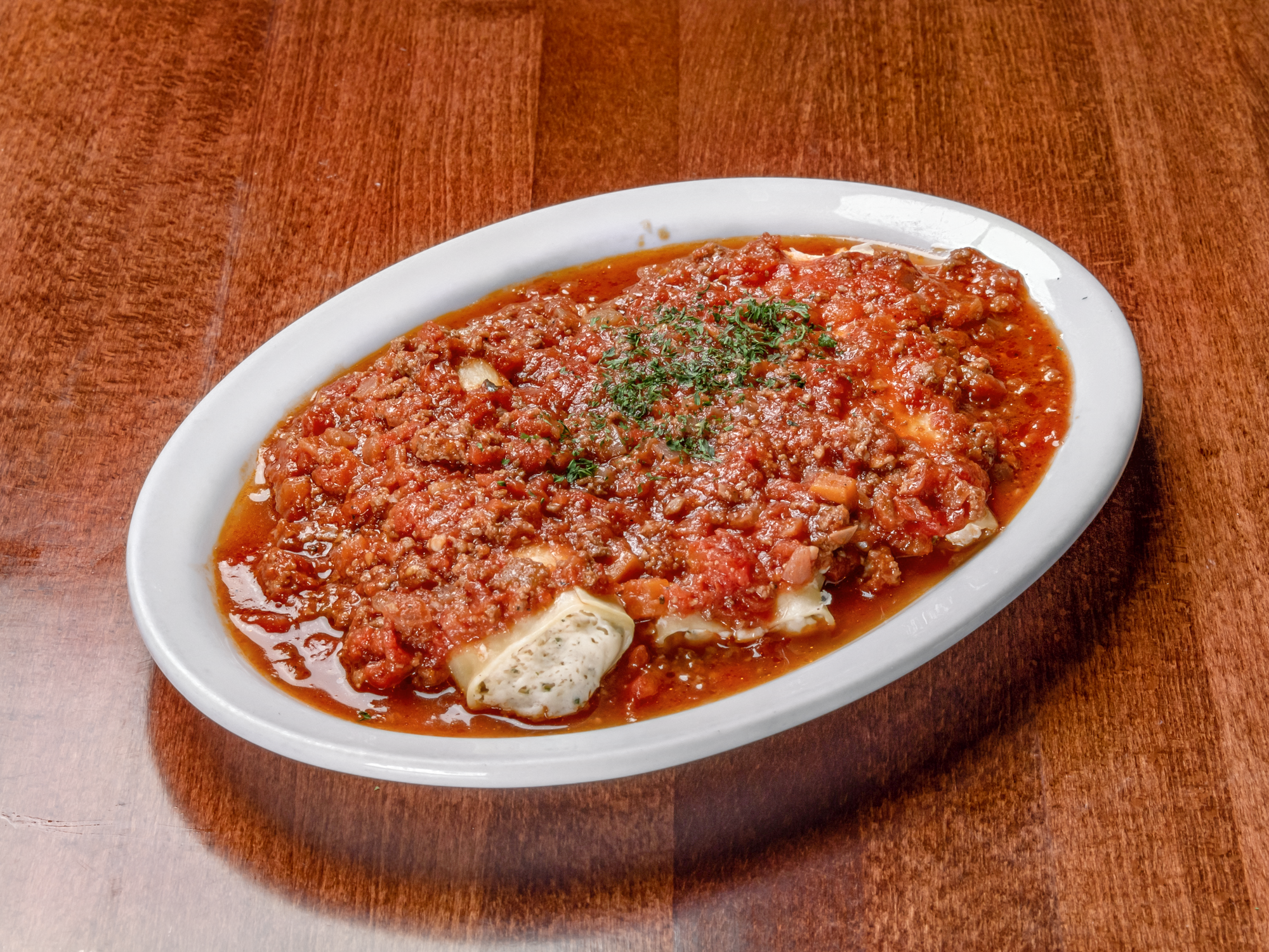 Manicotti Bolognese