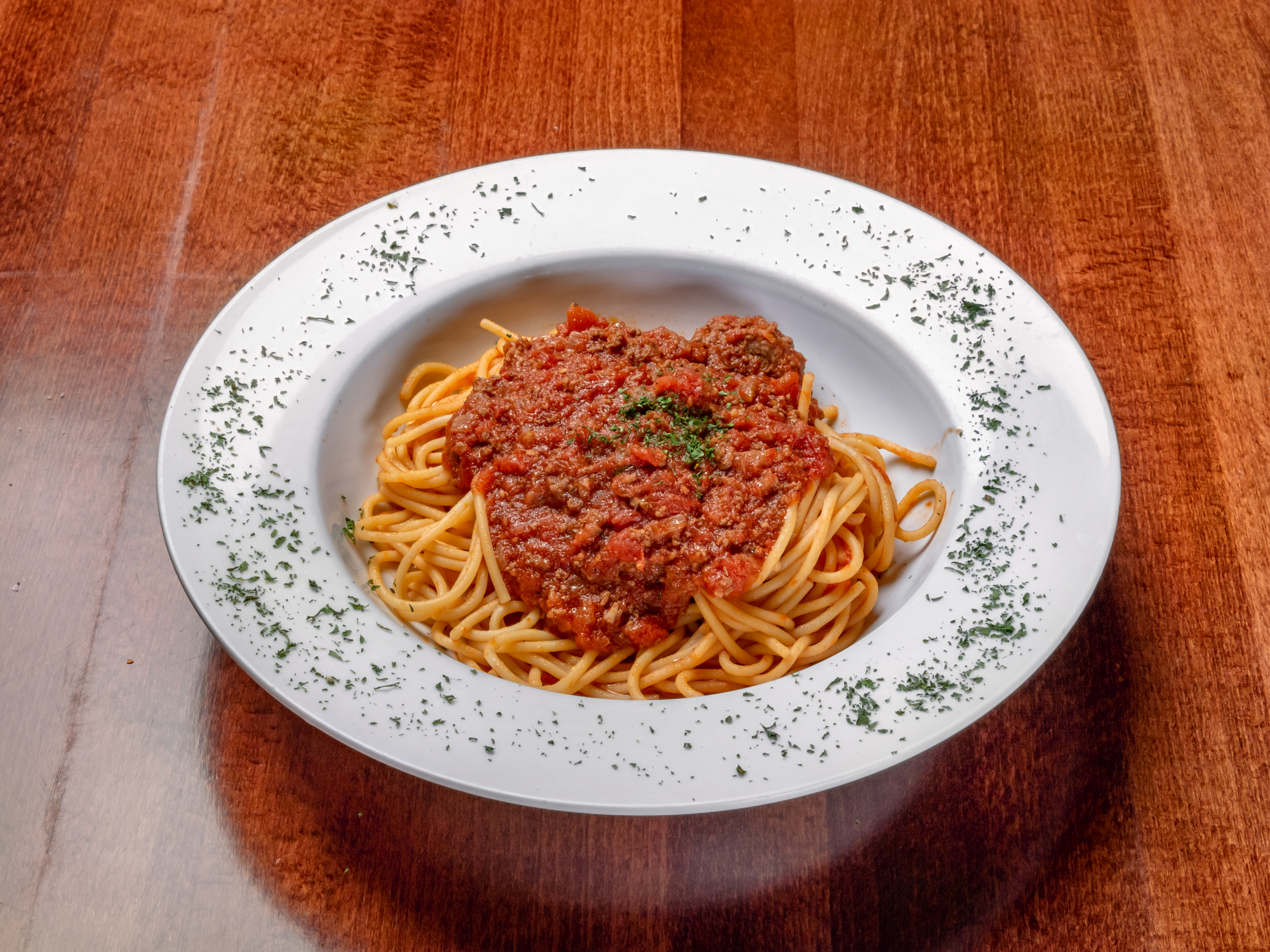 Spaghetti With Tomato sauce