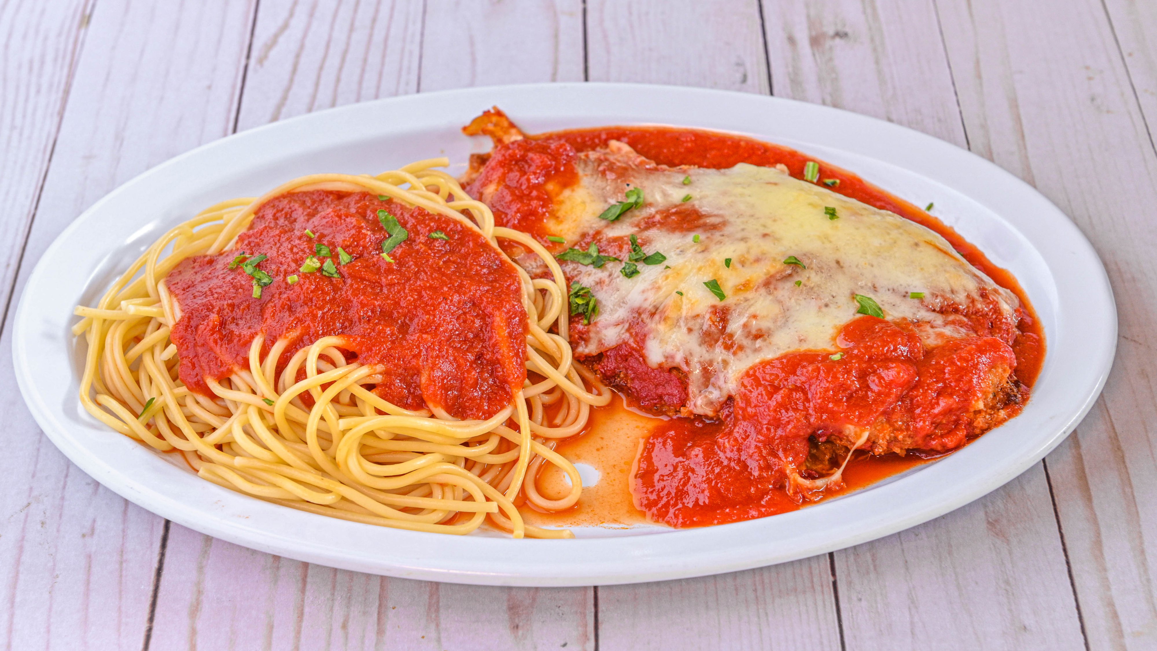Chicken Parmigian Pizza