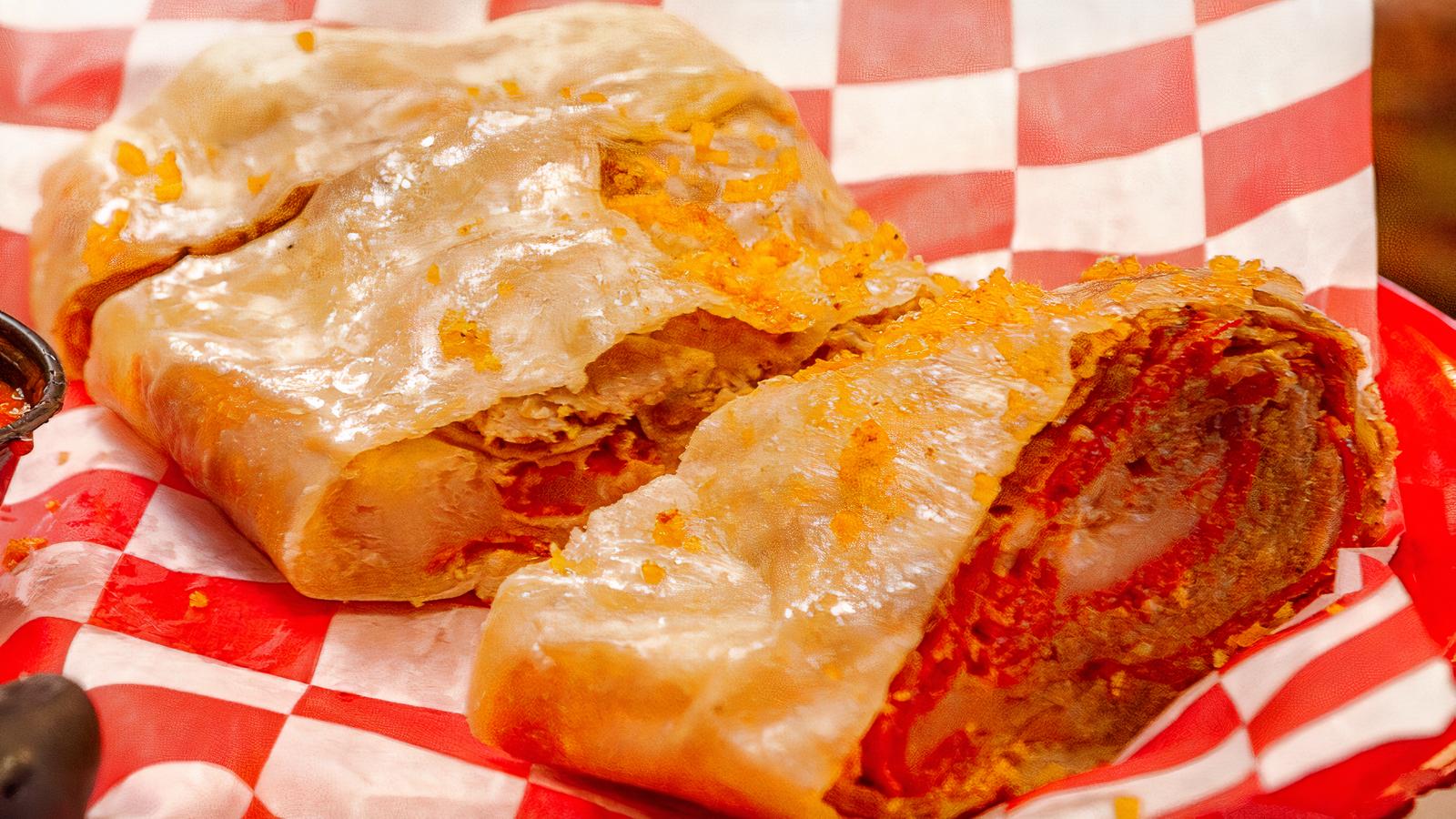 Sausage and Pepperoni Roll