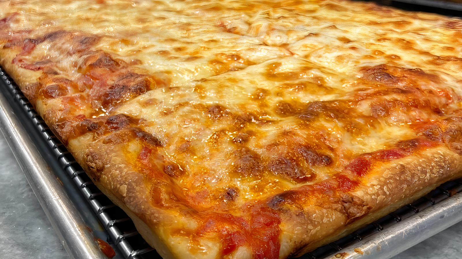 Sicilian Cheese Pizza