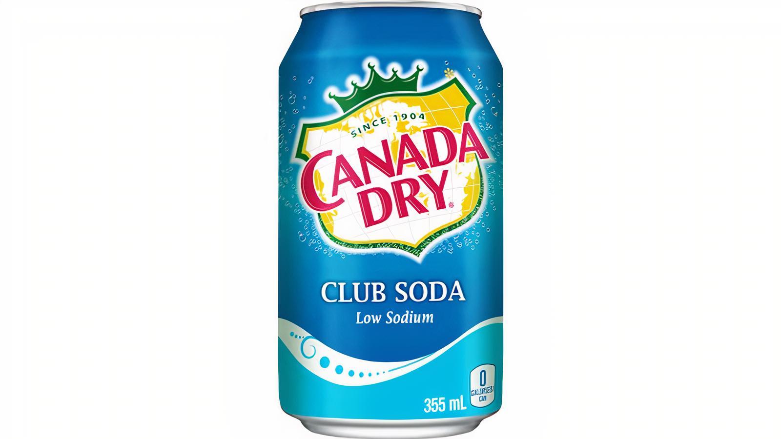 Canada Dry Club Soda 355mL