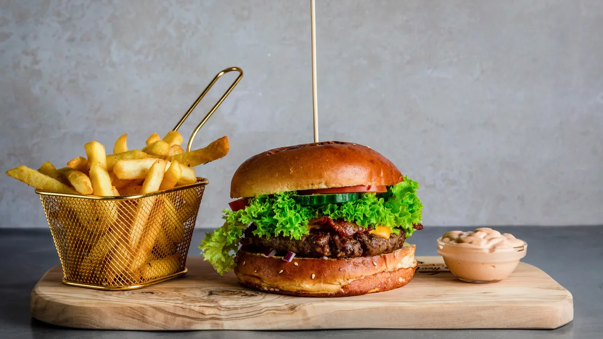 Bacon Cheese Grillburger Combo