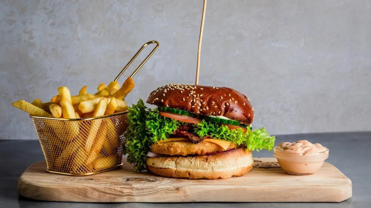 Chicken Burger Combo