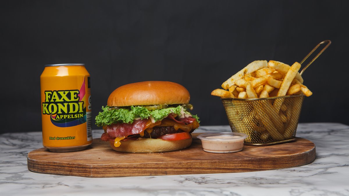 Dobbelt Bacon XL Burger Combo