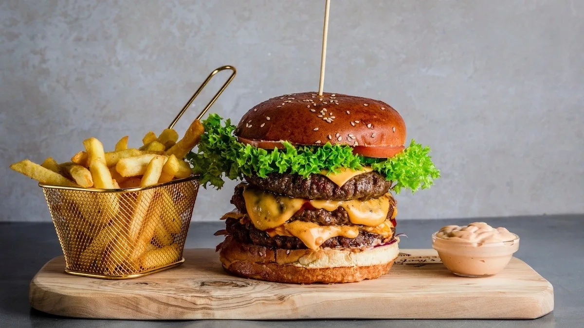Grillburger with Cheese Combo