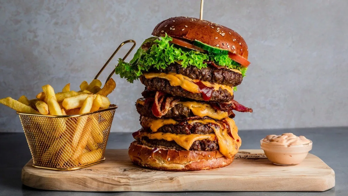Route 66 Burger 1kg Combo