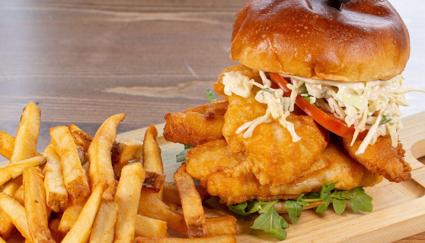 *Our Legendary Fish Sandwich